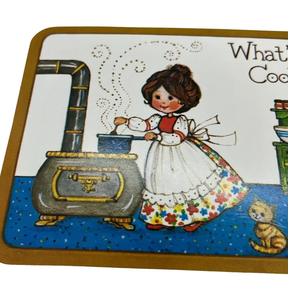 Heartfelt Greetings Postcards Set of 3 What's Cooking Vintage Made in the USA - Picture 10 of 16